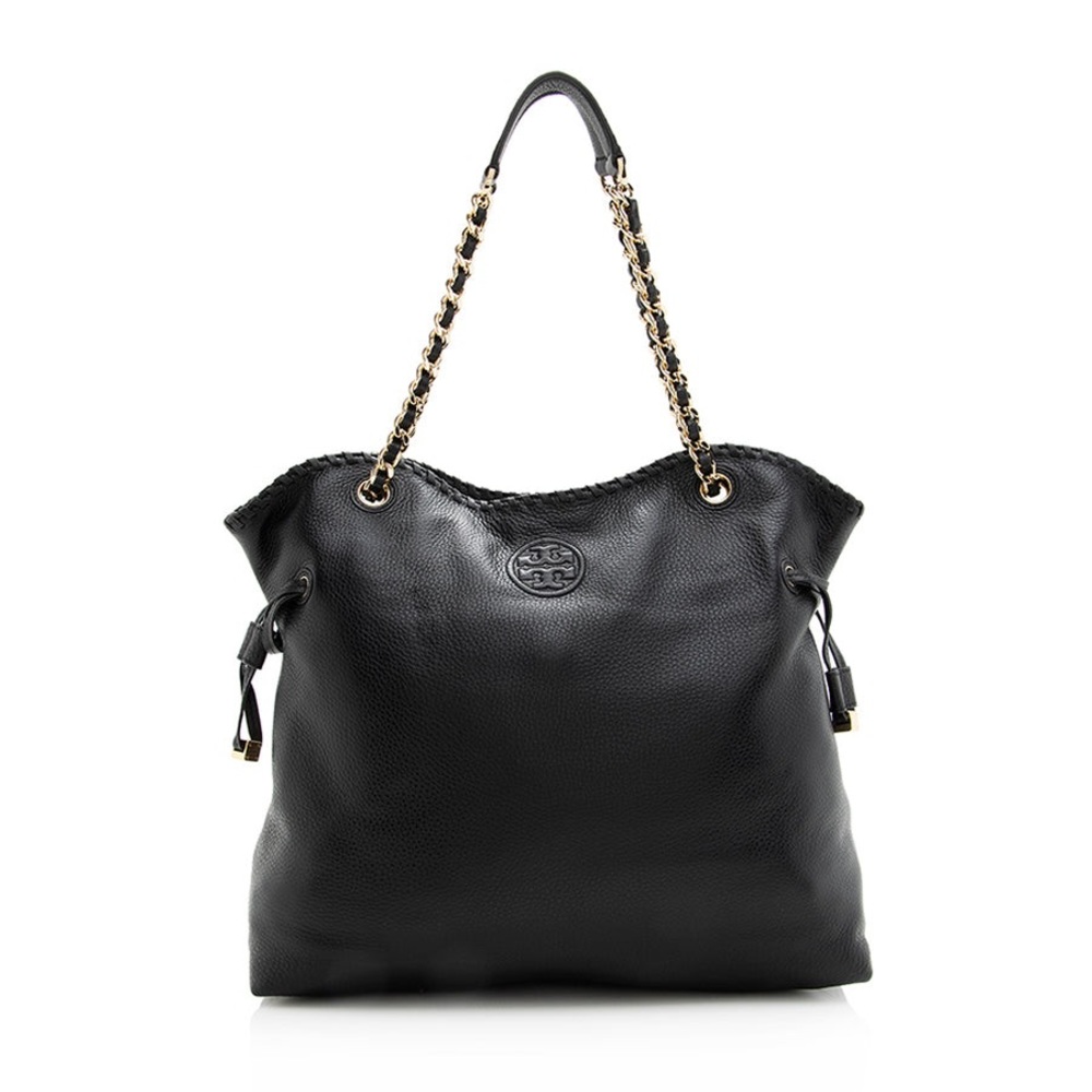 Tory Burch Leather Marion Slouchy Tote